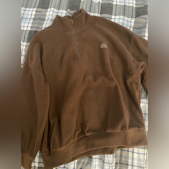 Fleece Half-Zip Sweater - Picture 1 of 2